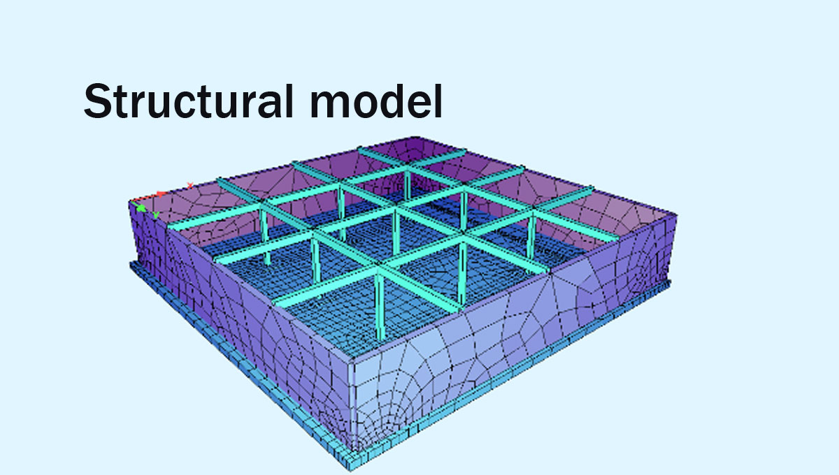tank engineering structural model
