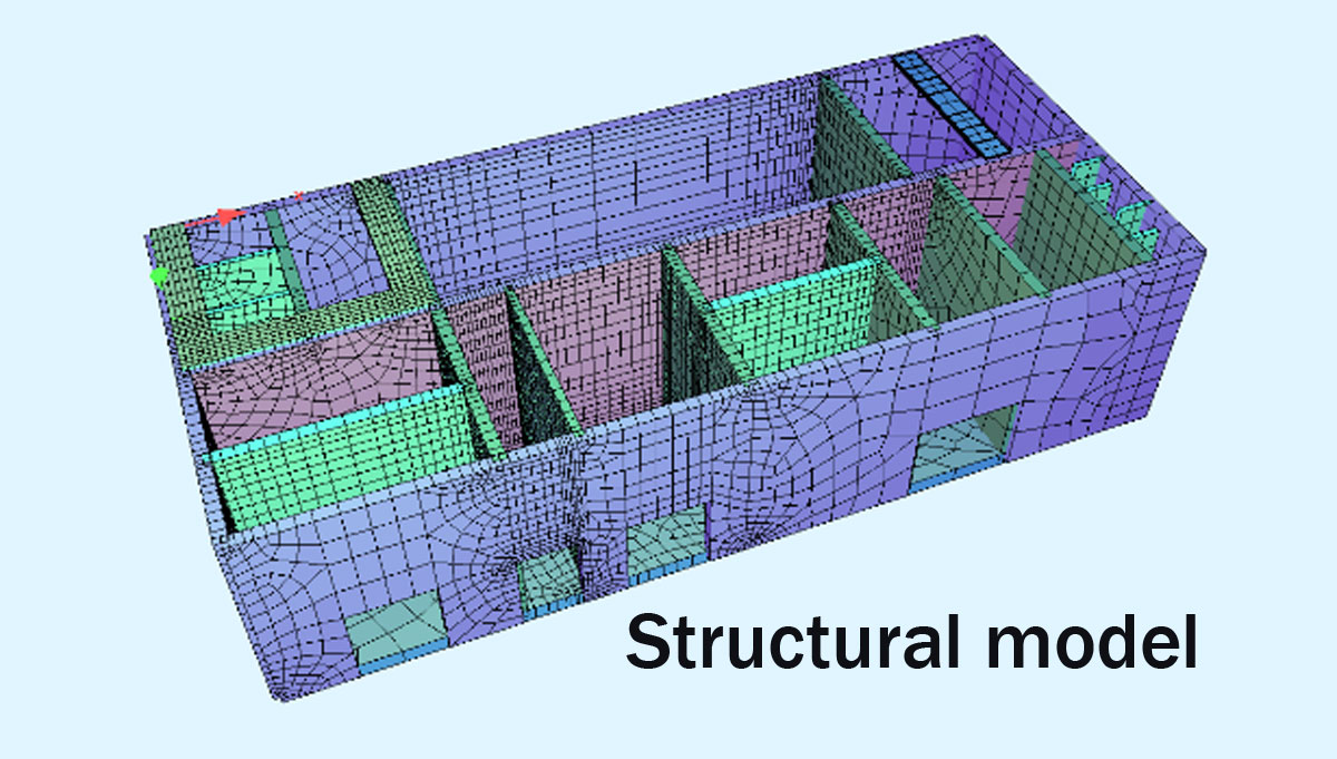 tank engineering structural model