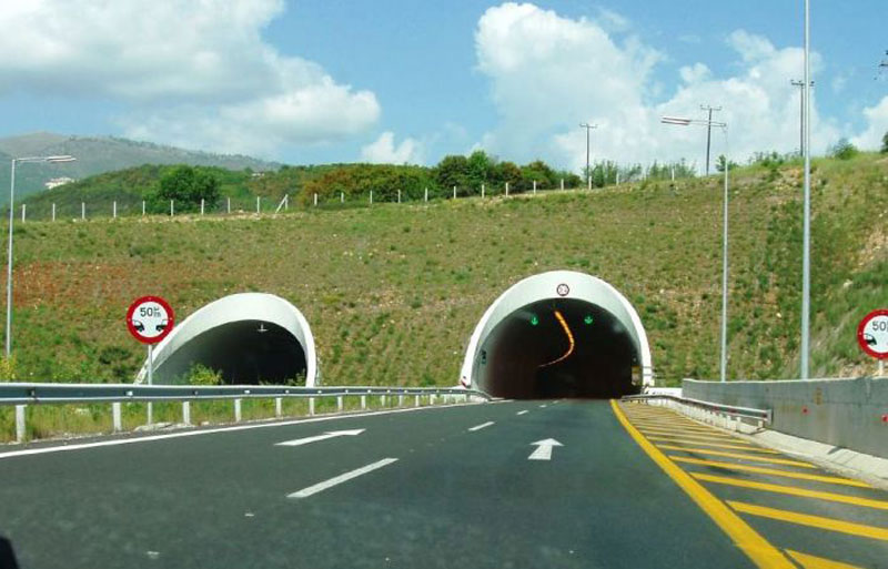 Driskos tunnel Greece