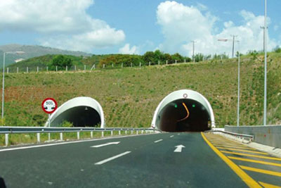 Driskos tunnel, Greece