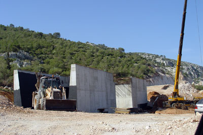 G9 Ikonio retaining walls