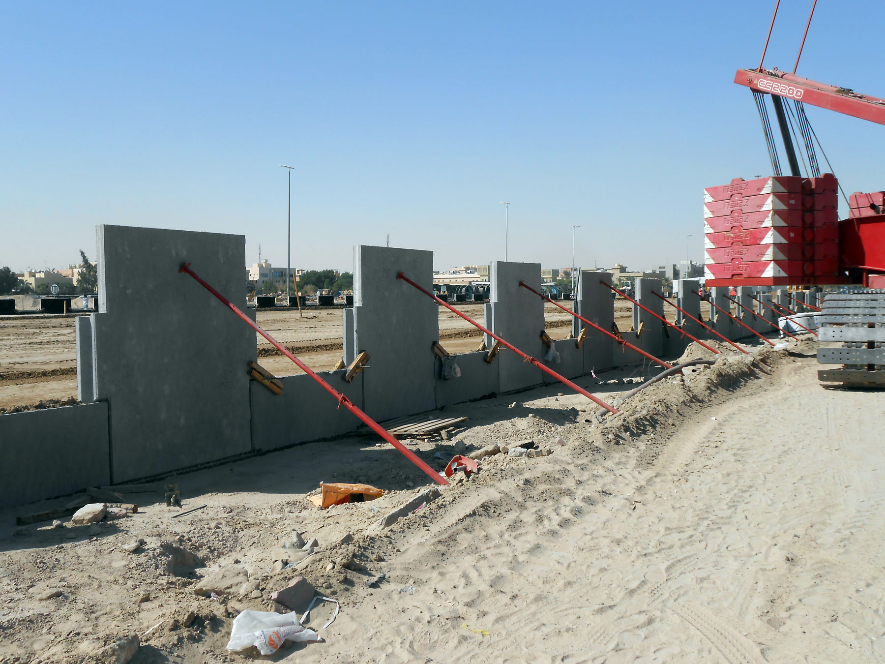 mse wall retaining system