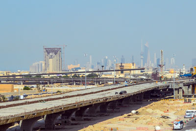 Jahra main road line