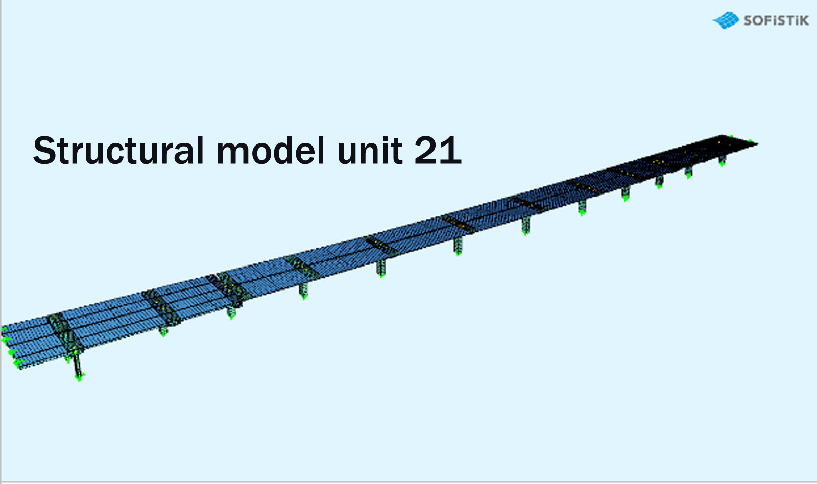 Structural model unit 21