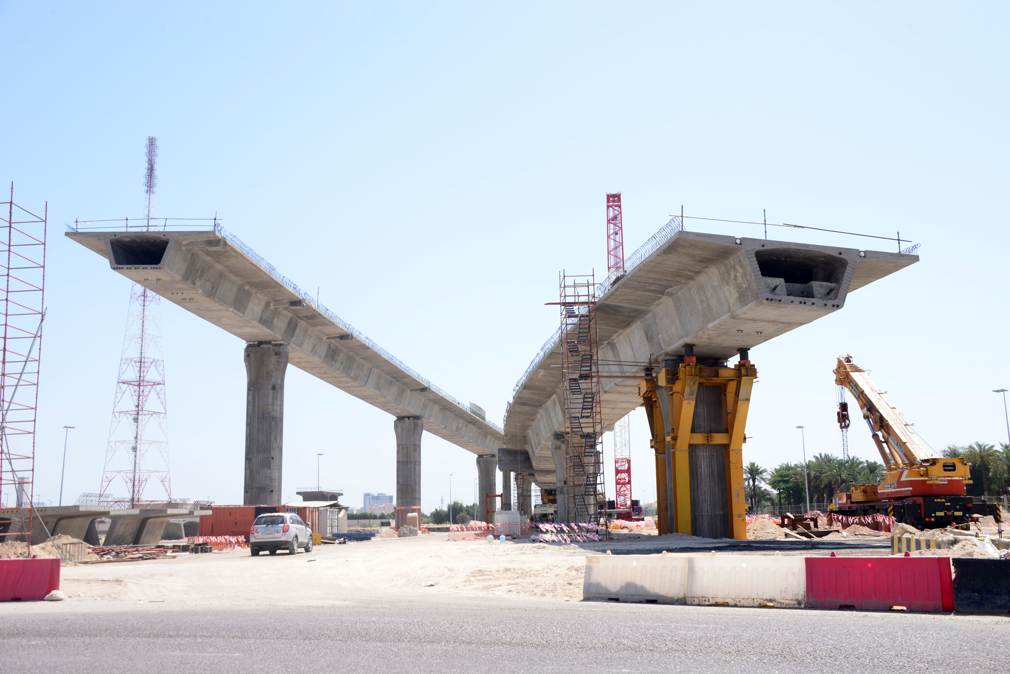 JRA cantilever bridge engineering project