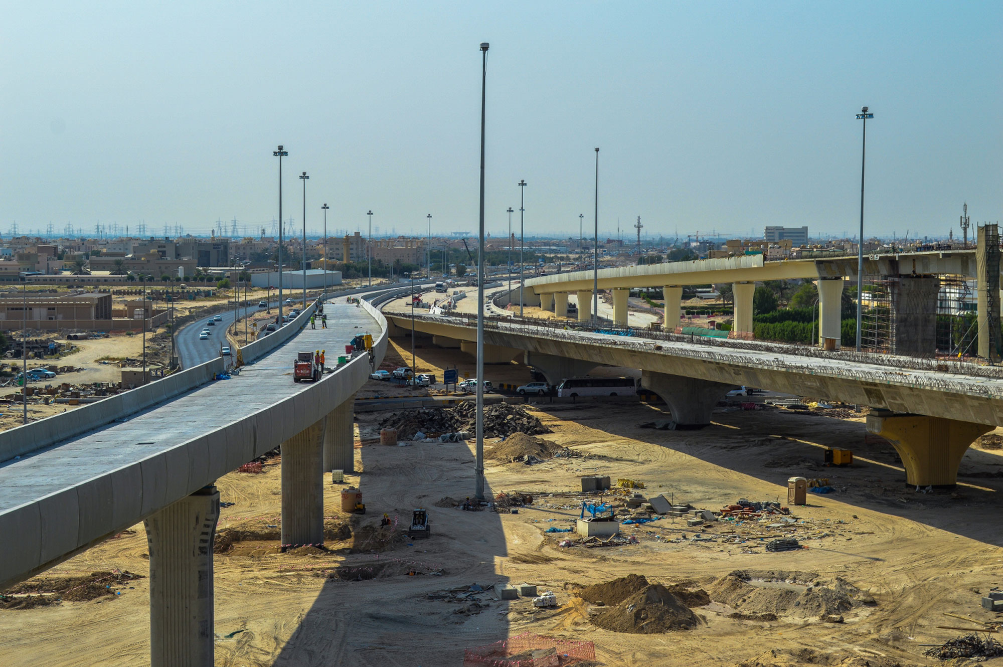 JRA construction bridge