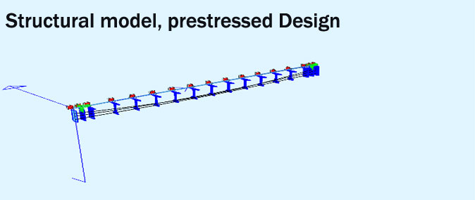 lagoubardos bridge Prestressed Precast Beam Design