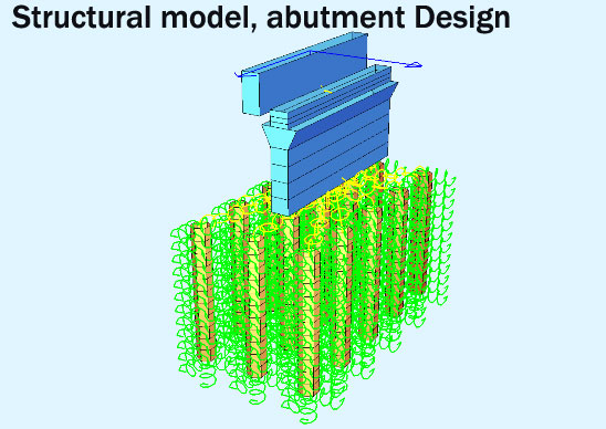 lagoubardos bridge Abutment Design