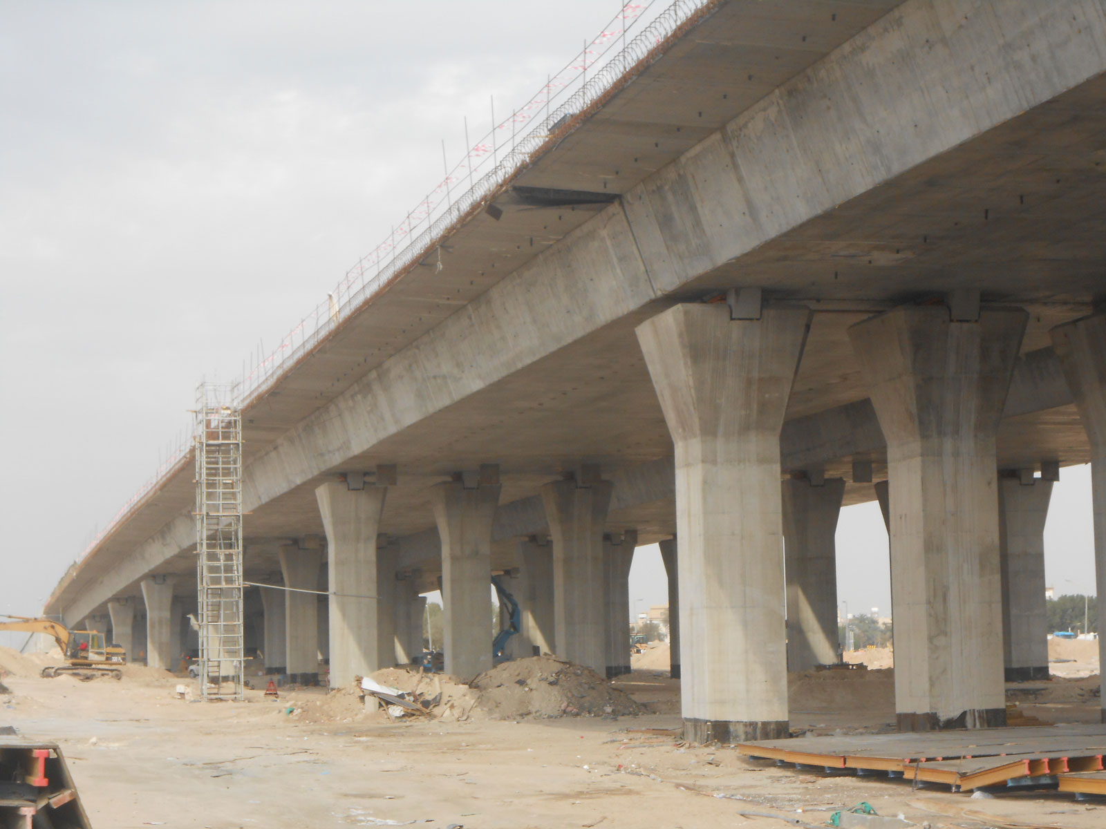 span by span cast in situ bridge